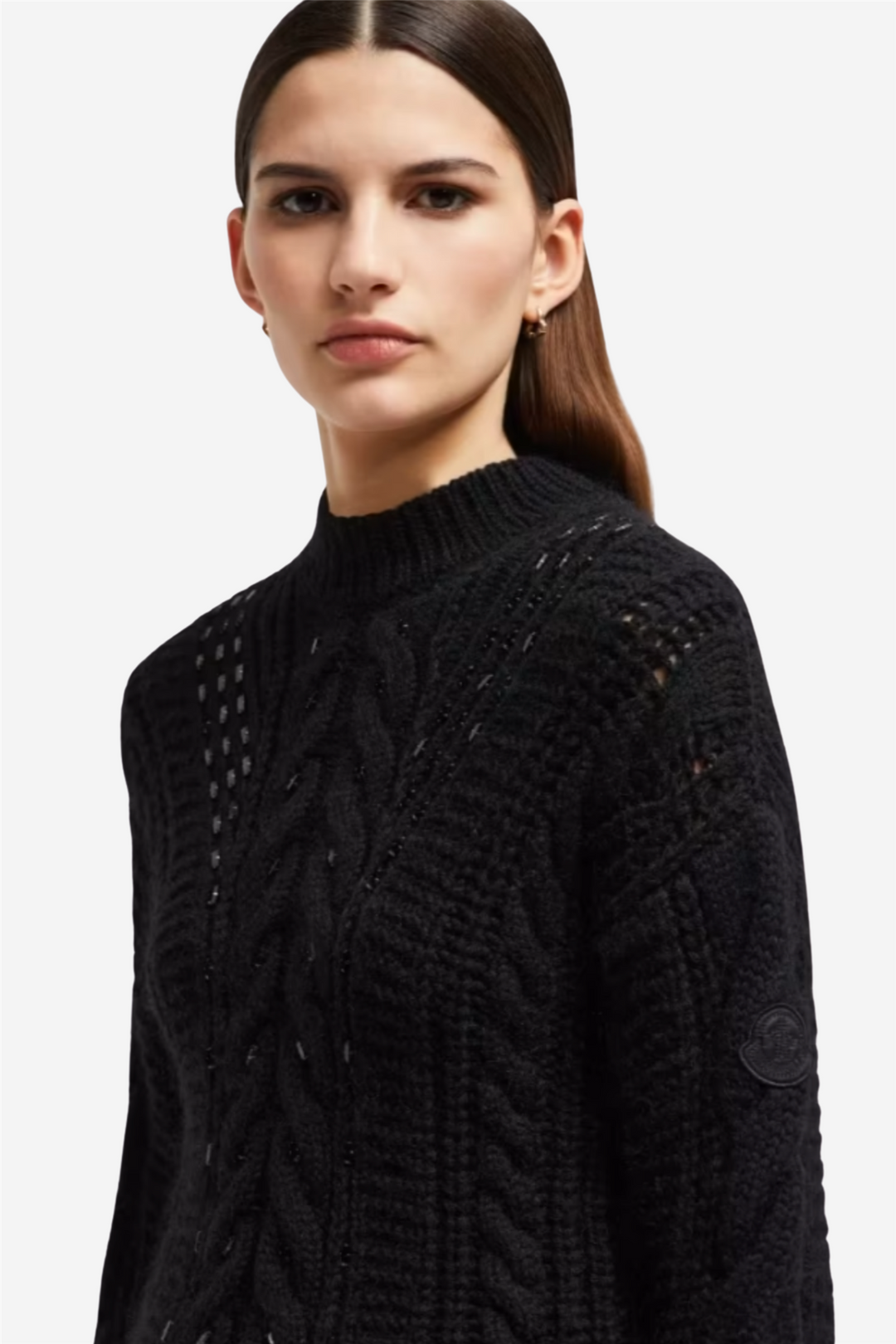 Dolcevita Wool Sweater Black