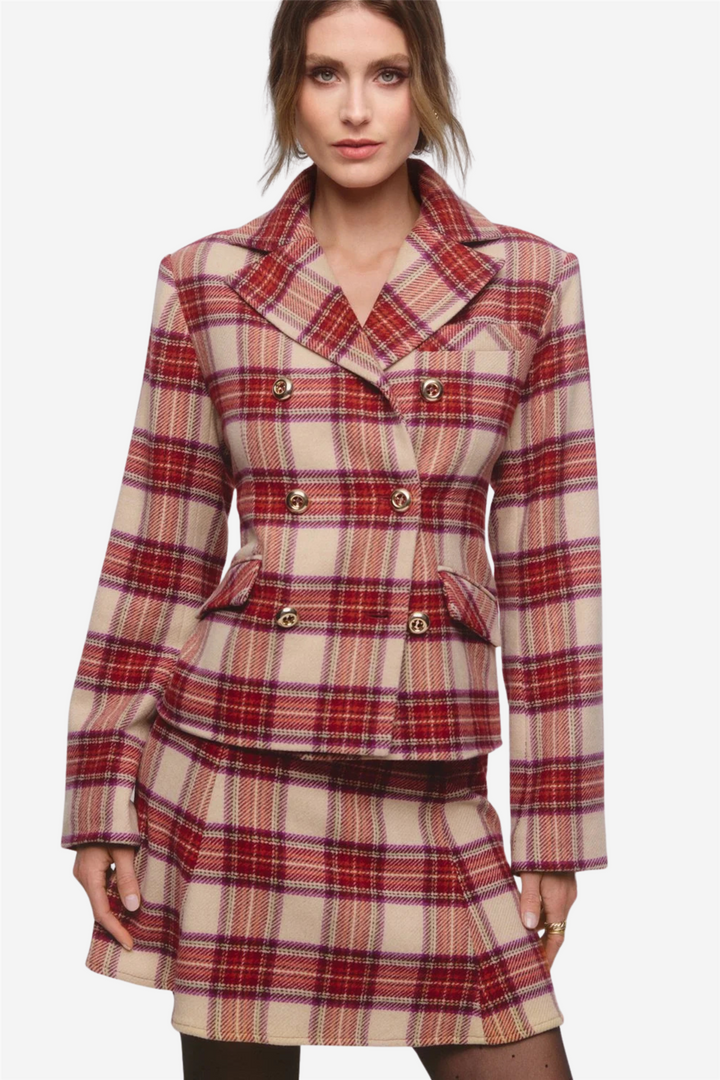 Tailored Blazer Checks