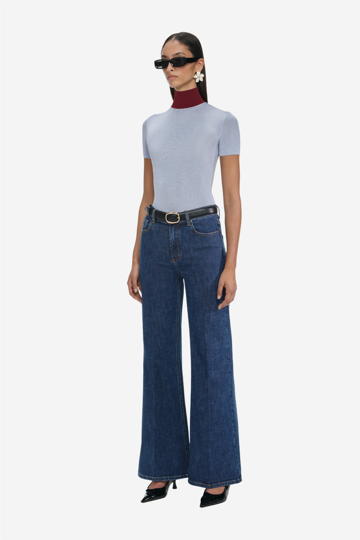 Flared Jeans Blue