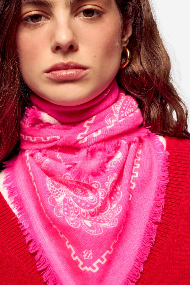 Bandana Scarf Hot Pink
