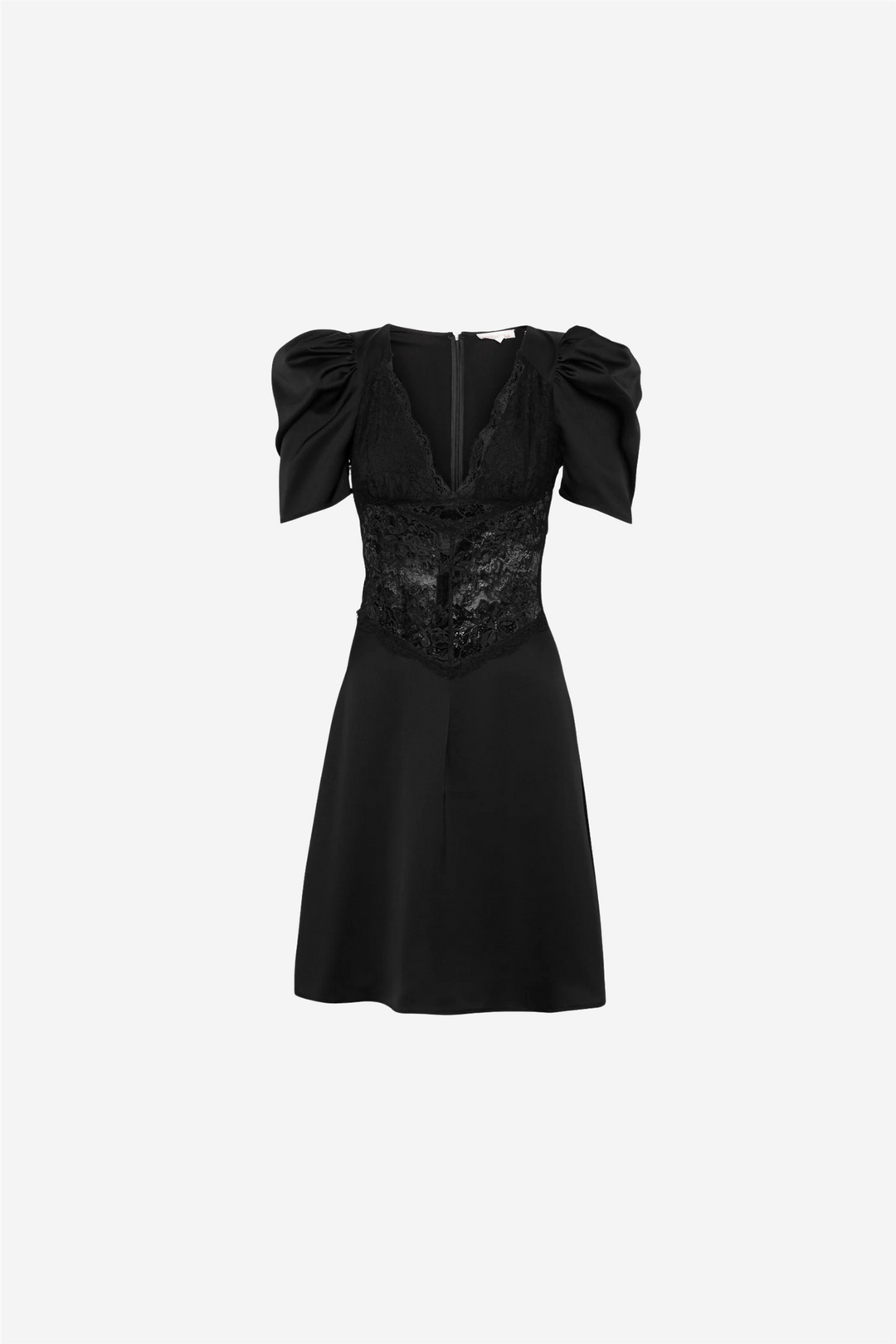 Francis Lace Mini Dress Black
