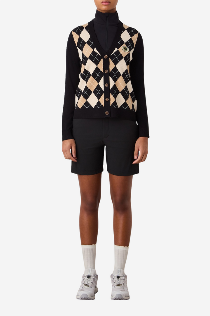 Fairway Cardigan Black