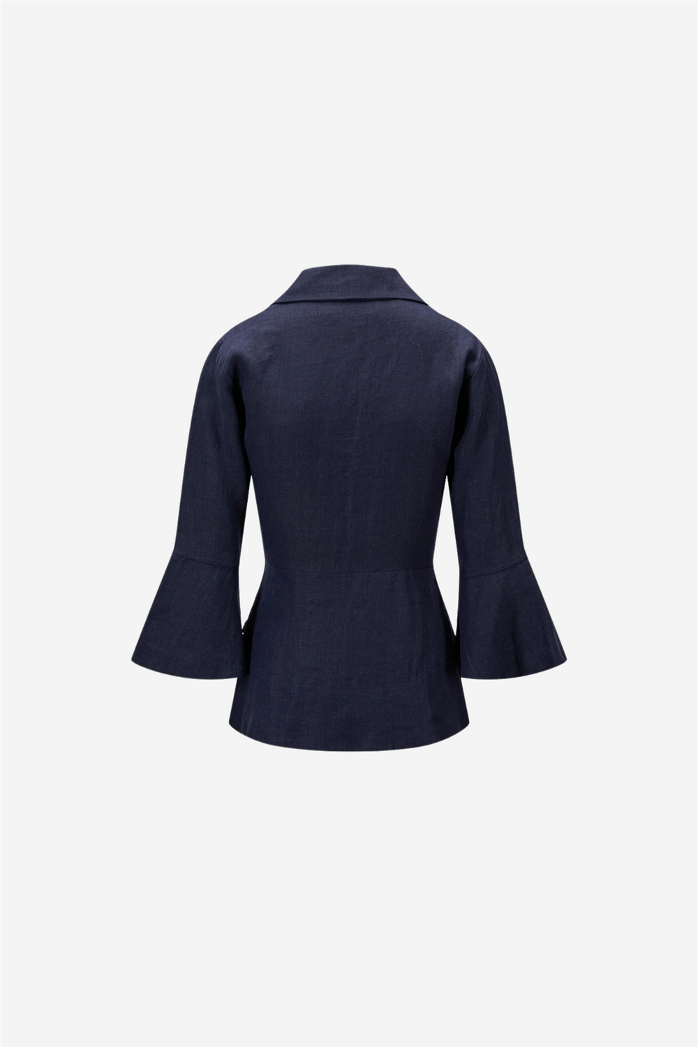 ella&il Bluser & Skjorter Guro Linen Shirt Navy