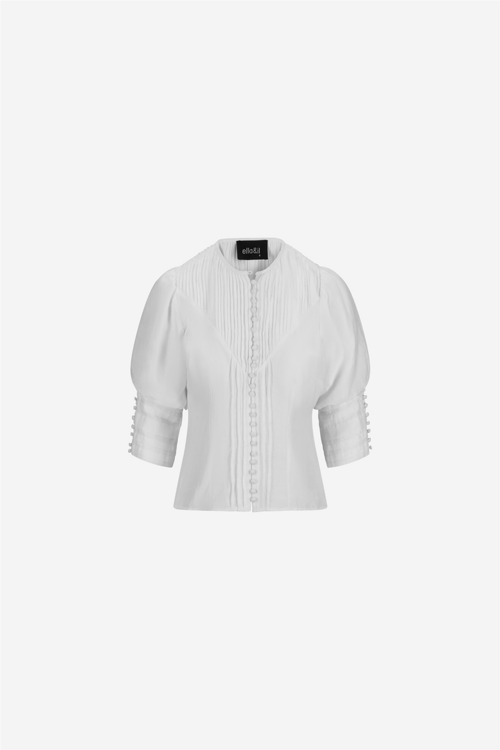 ella&amp;il Bluser &amp; Skjorter Katja Blouse White