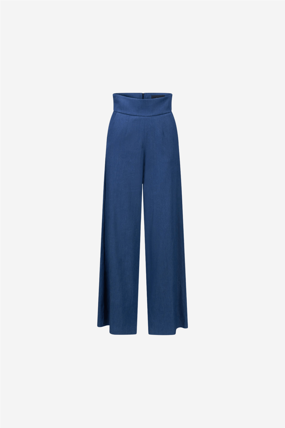 ella&il Bukser & jeans Felica Tencel Pants Dark Blue