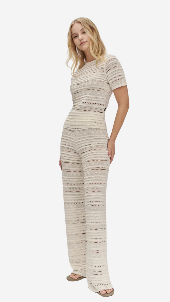 ella&il Bukser & jeans Ida Cotton Pants White