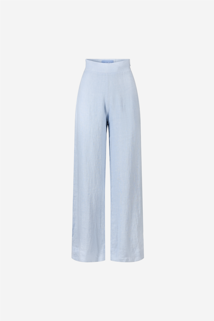 ella&il Bukser & jeans Molly Linen Pants Kentucky Blue