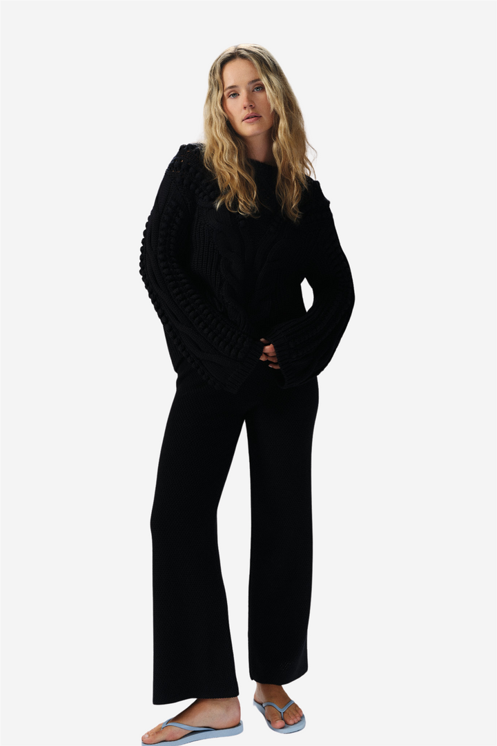 ella&il Bukser & jeans Mubi Cotton Pants Navy