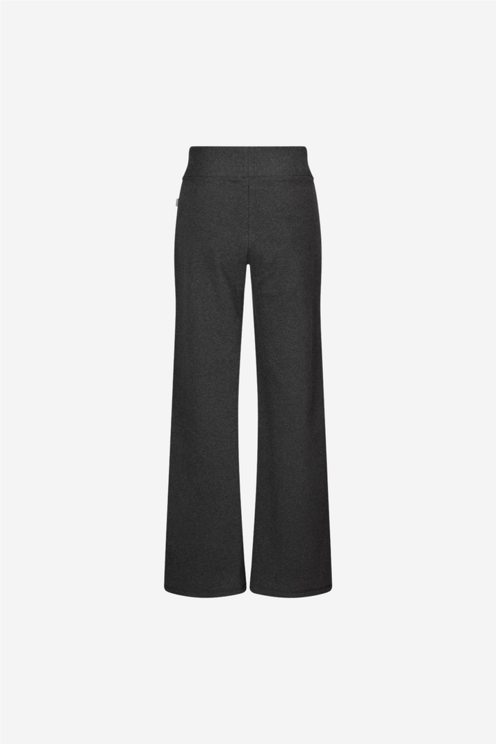 ella&il Bukser & jeans Tilly Pant Wide Dark Grey Melange