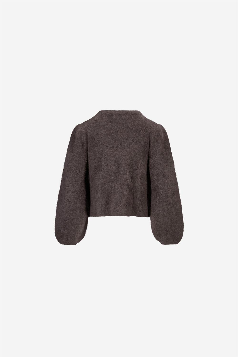 ella&il Genser & Cardigan Amelia Chunky Cardigan Dark Brown