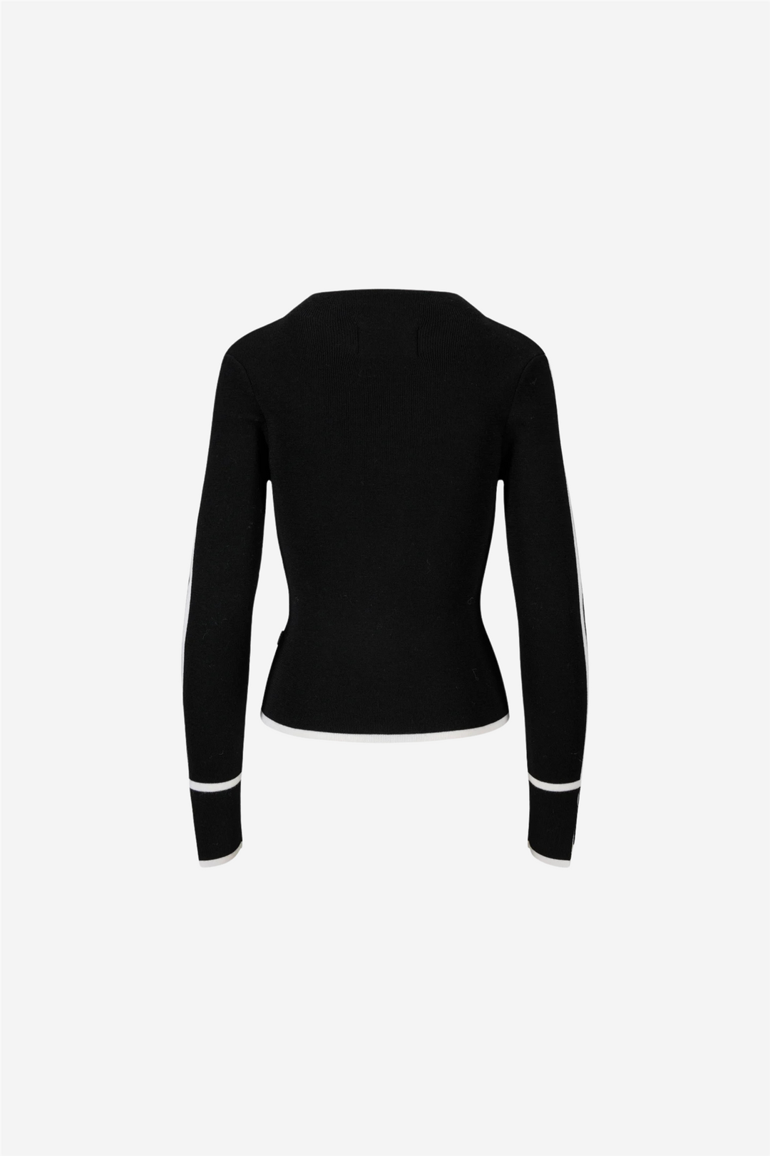 ella&il Genser & Cardigan Colly merino sweater Black