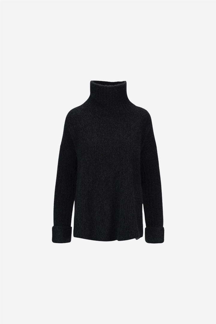 ella&il Genser & Cardigan Emilie Chunky Sweater Black
