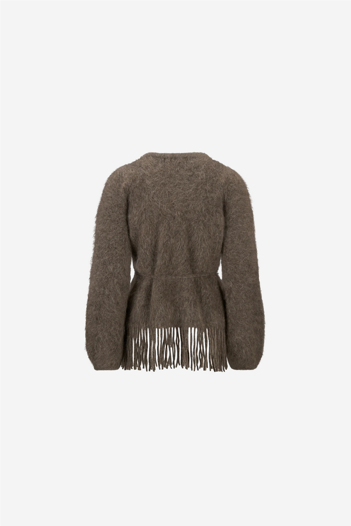 ella&il Genser & Cardigan Fidele Chunky Cardigan Brown