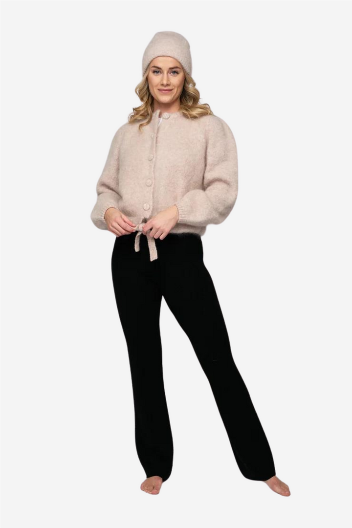 ella&il Genser & Cardigan Franca Chunky Cardigan Beige Melange