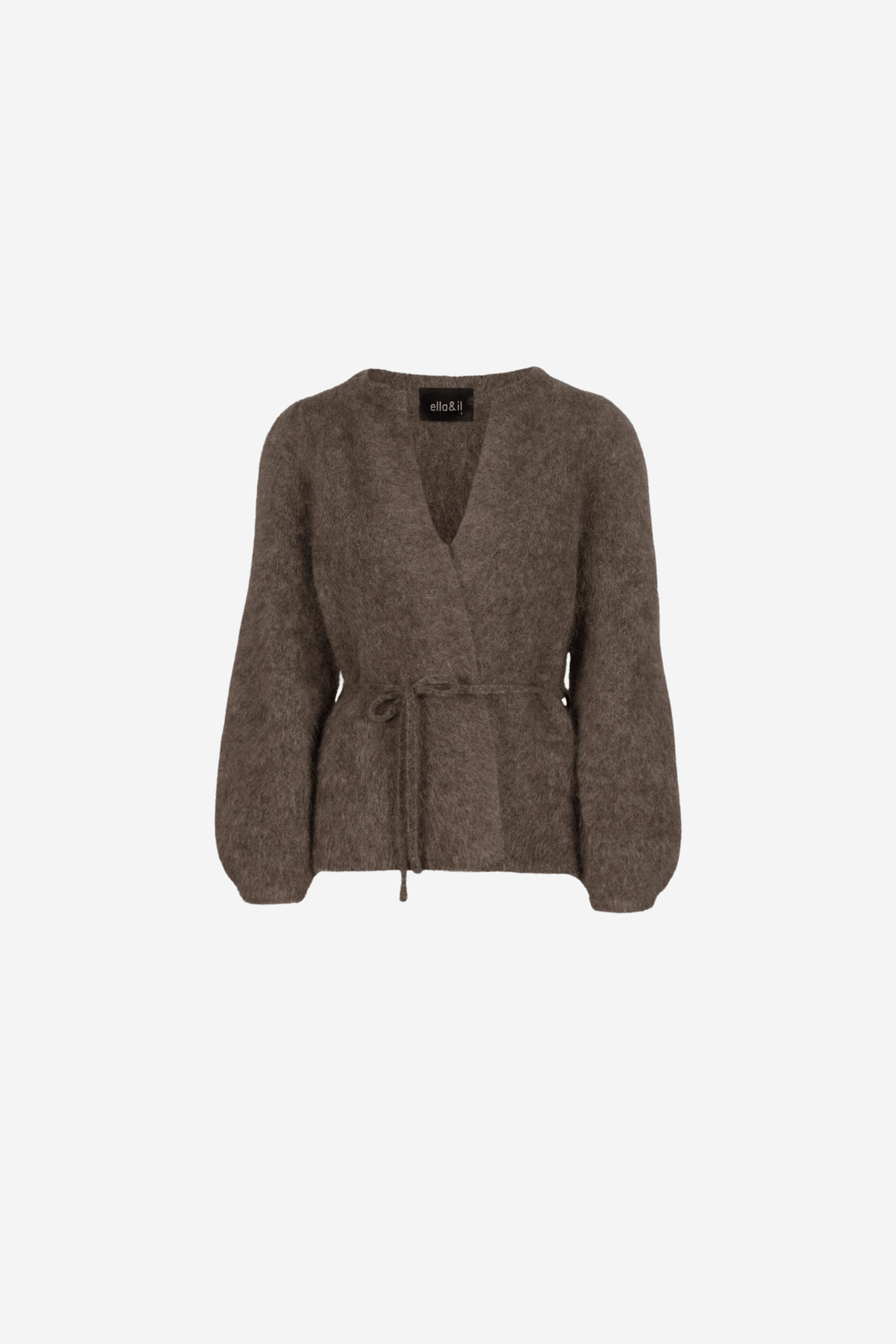 ella&il Genser & Cardigan Fredrikke Chunky Cardigan Brown