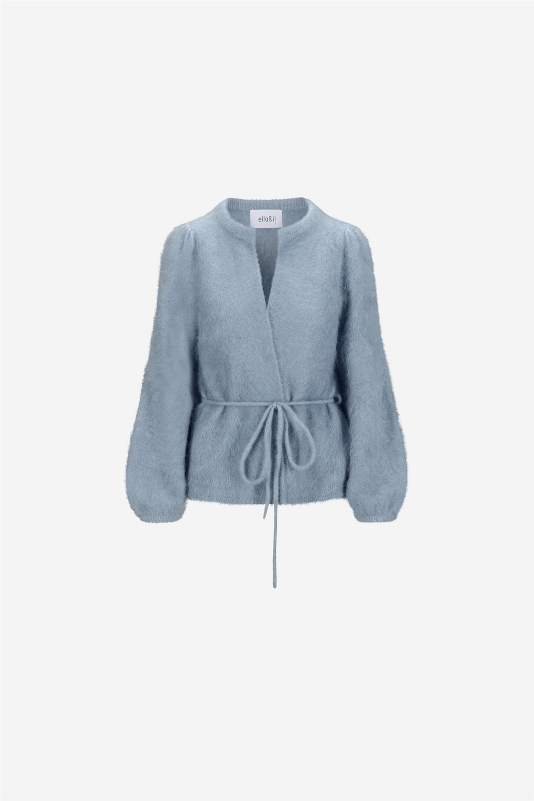 ella&il Genser & Cardigan Fredrikke Chunky Cardigan Denim Blue