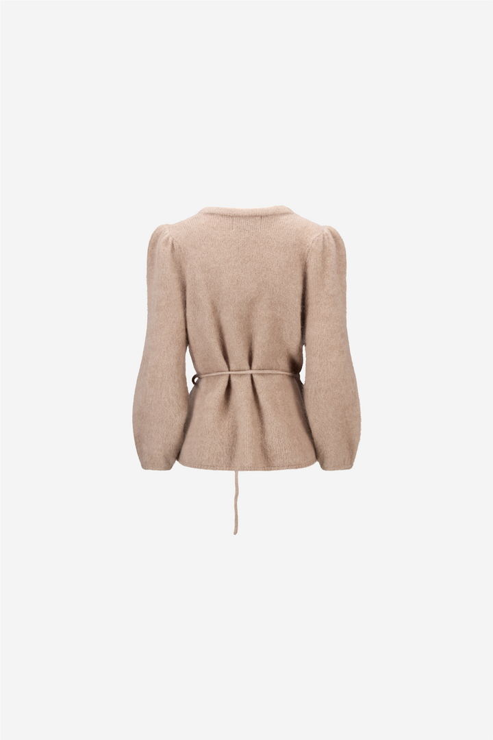 ella&il Genser & Cardigan Fredrikke Chunky Cardigan Hazel Beige
