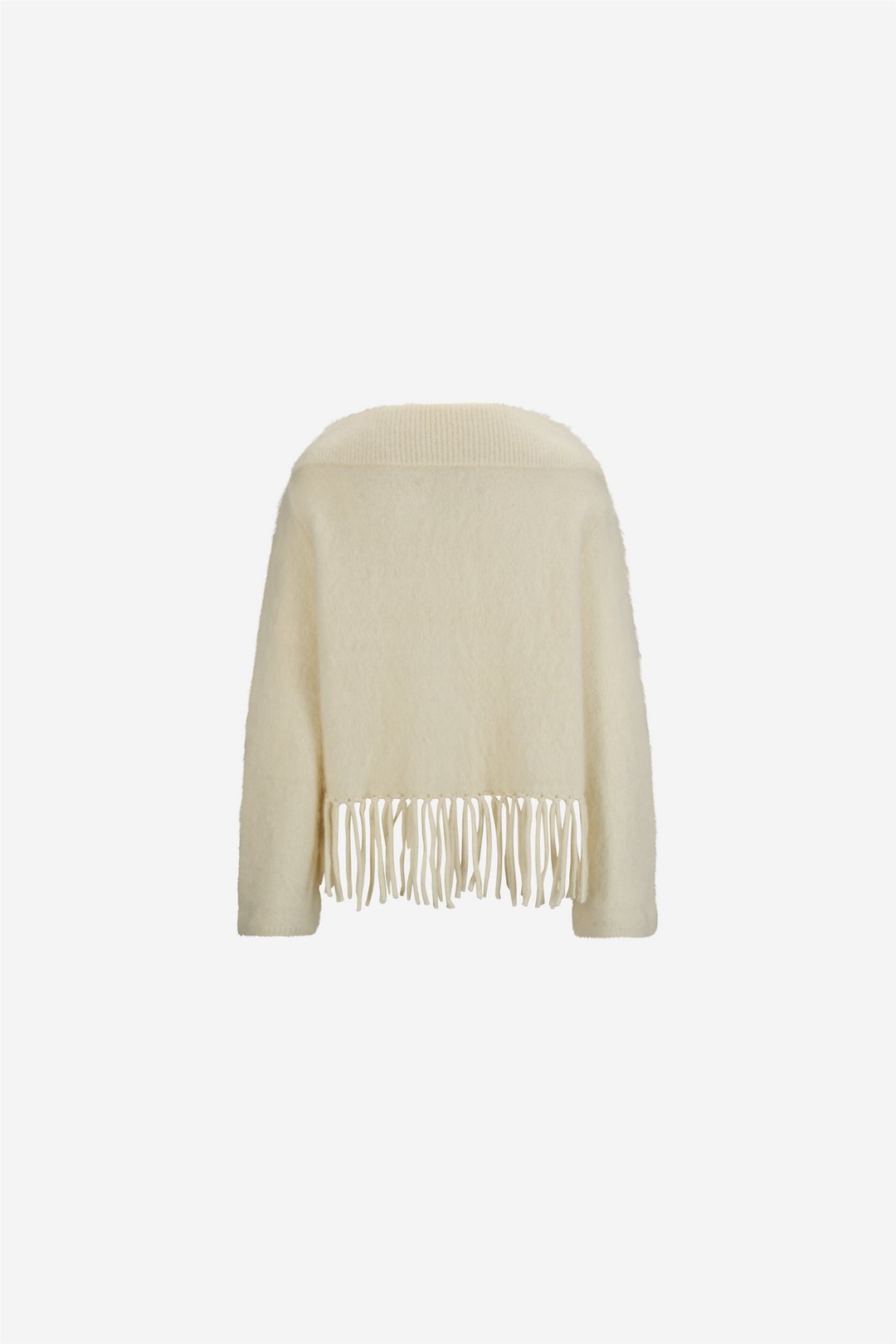 ella&il Genser & Cardigan Gine Chunky Sweater Bright White