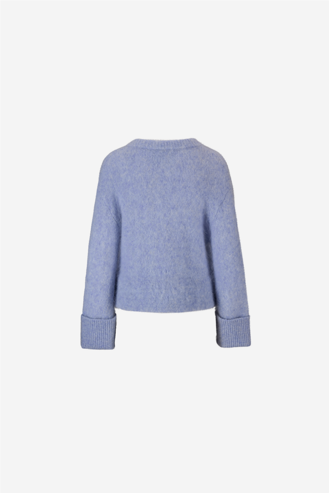 ella&il Genser & Cardigan Ina Chunky Jacket Light Blue