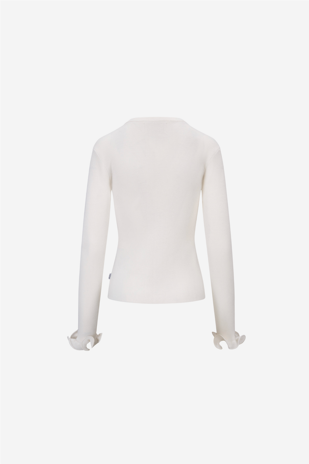 ella&il Genser & Cardigan Isa Merino Sweater White
