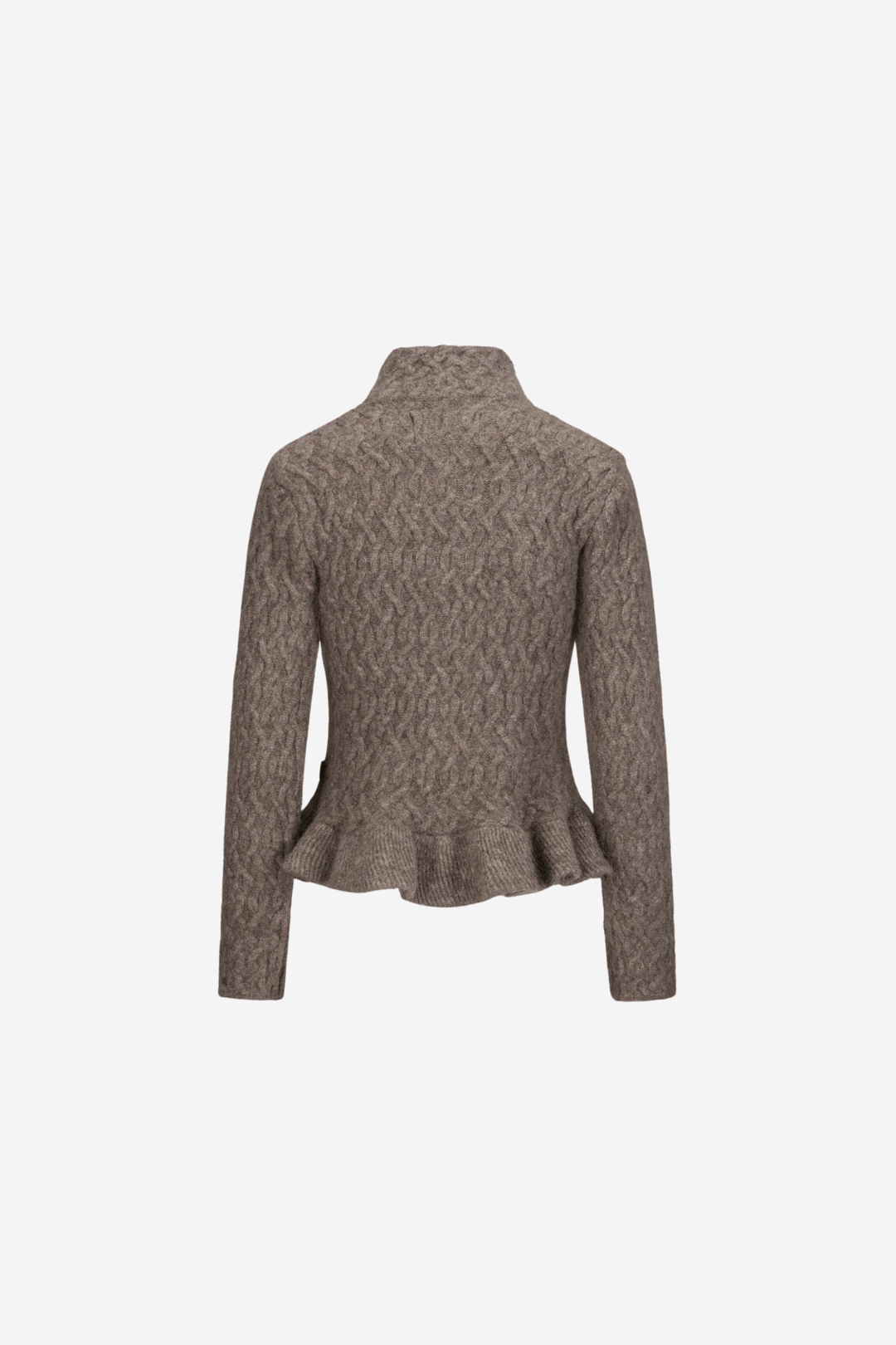 ella&il Genser & Cardigan Lene Alpaca Cardigan Walnut