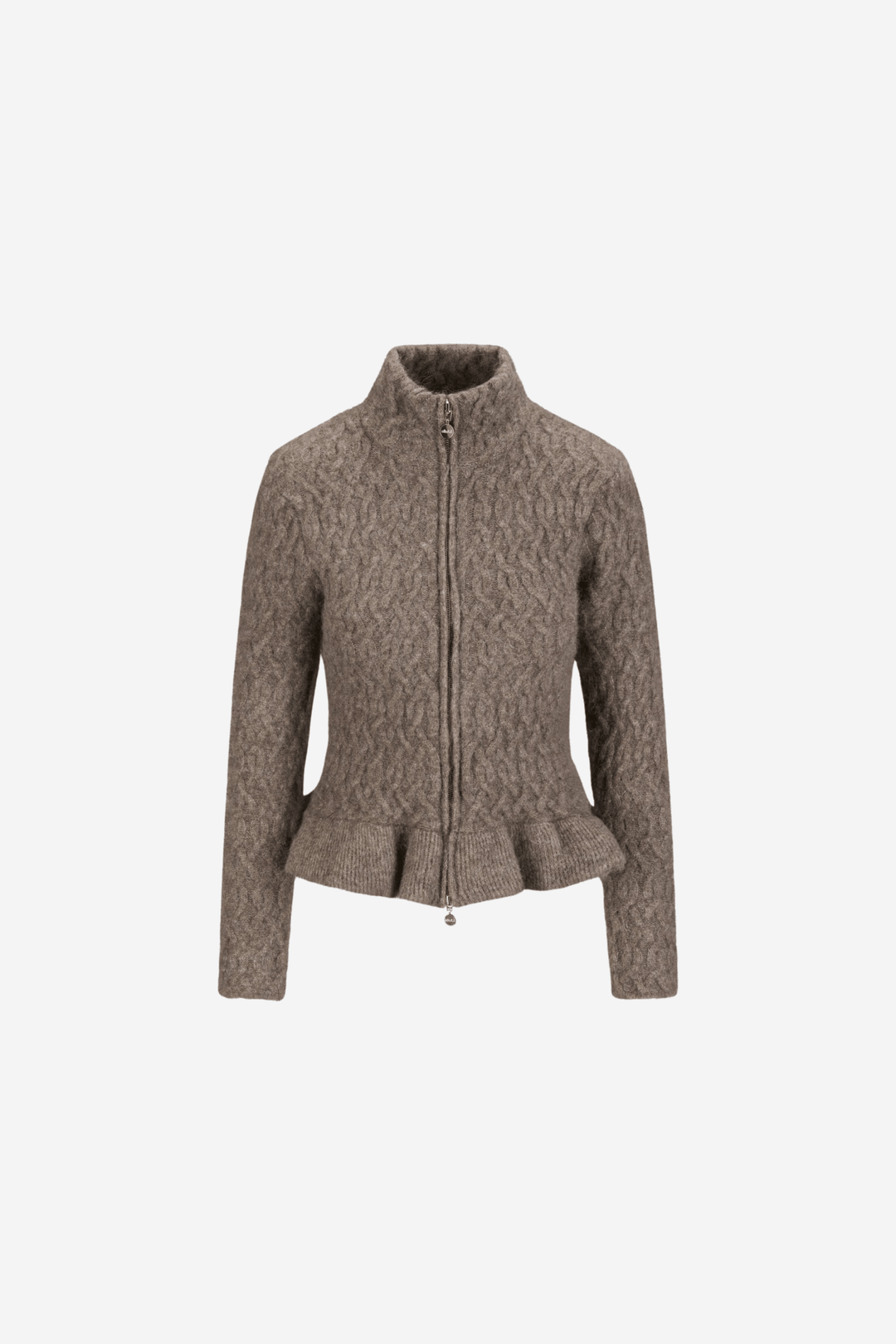 ella&il Genser & Cardigan Lene Alpaca Cardigan Walnut