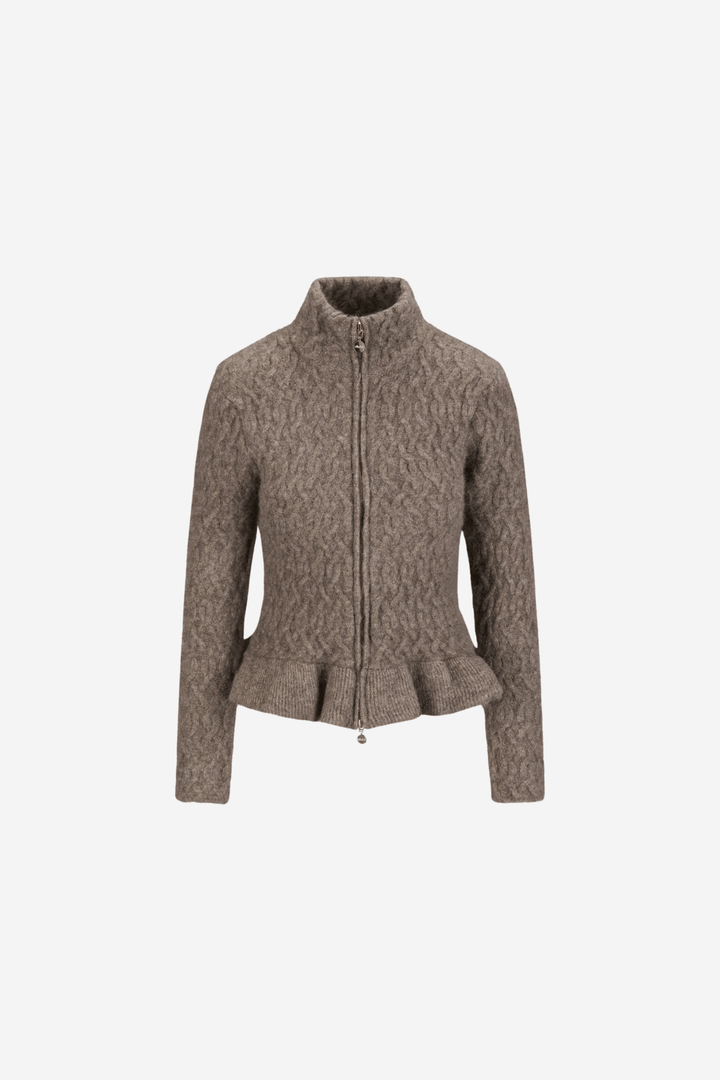 ella&il Genser & Cardigan Lene Alpaca Cardigan Walnut