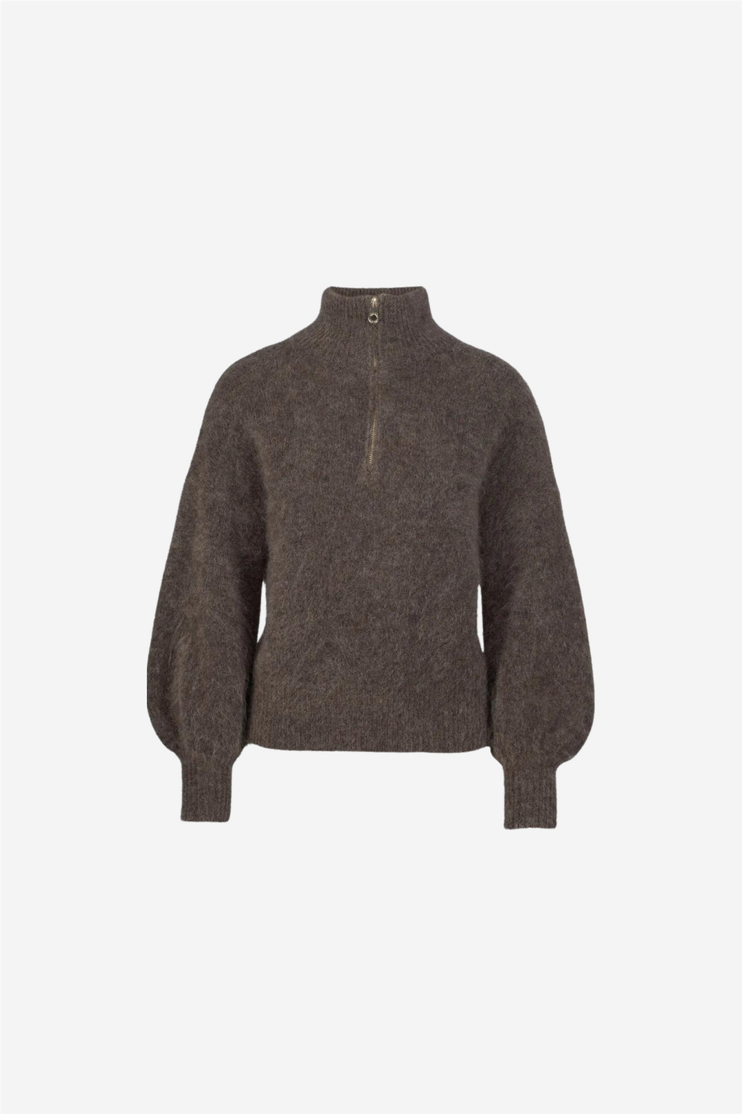 ella&amp;il Genser &amp; Cardigan Li Chunky Sweater Brown