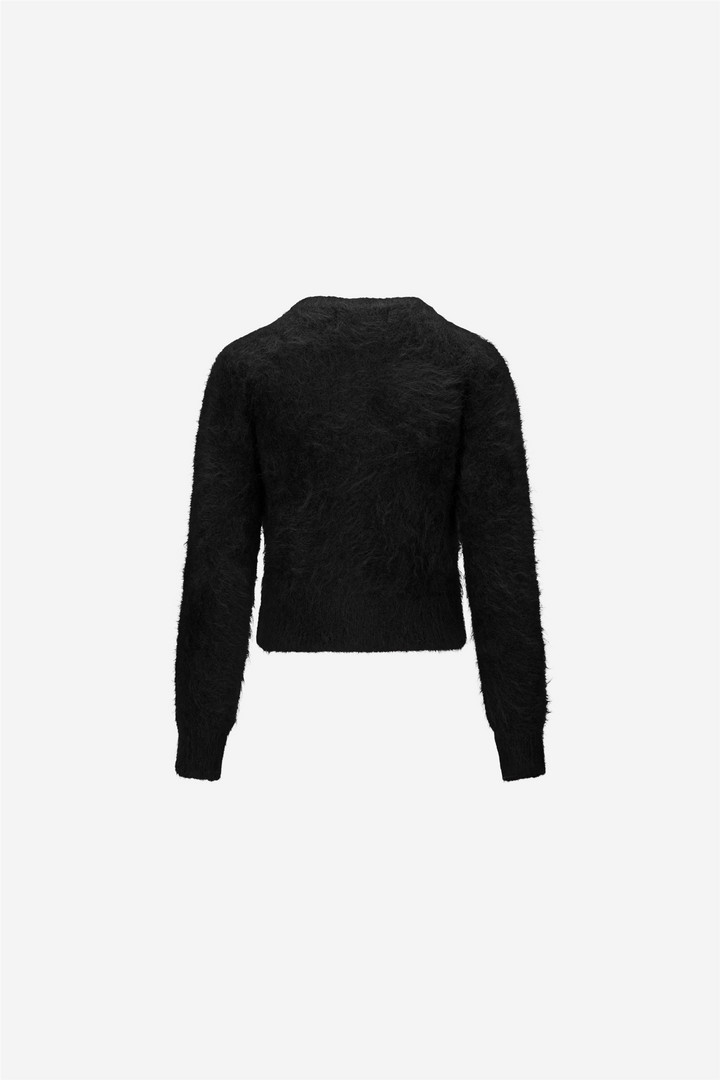 ella&il Genser & Cardigan Luna Chunky Cardigan Black