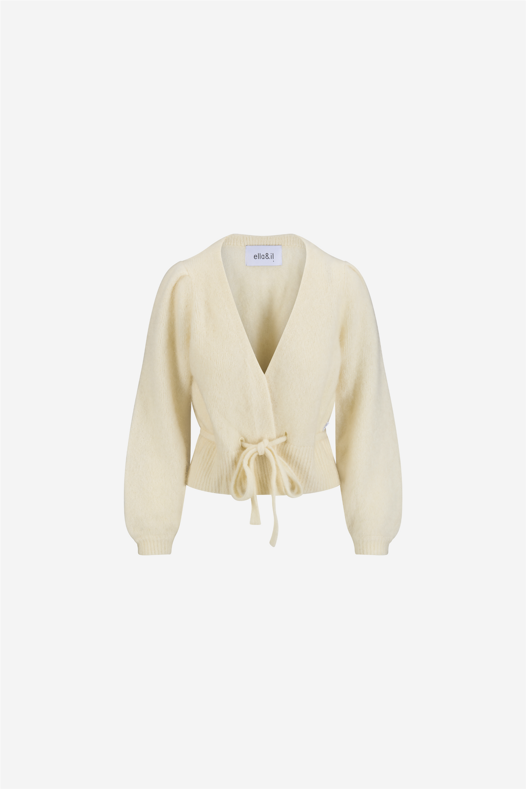 ella&il Genser & Cardigan Malin Chunky Cardigan Bright White