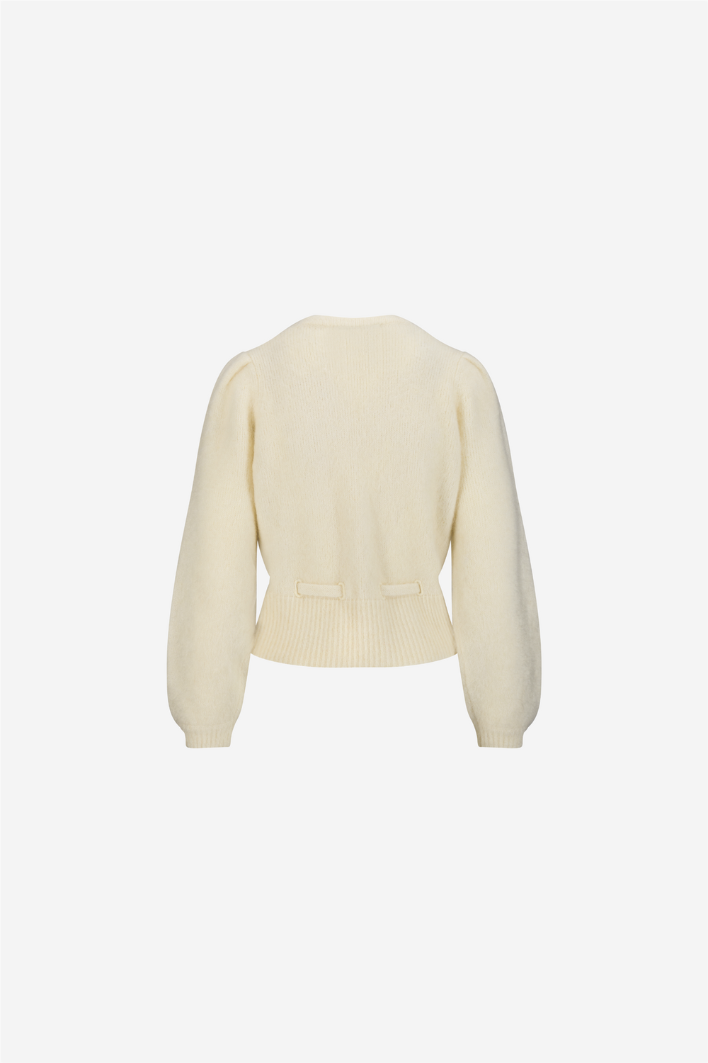 ella&il Genser & Cardigan Malin Chunky Cardigan Bright White