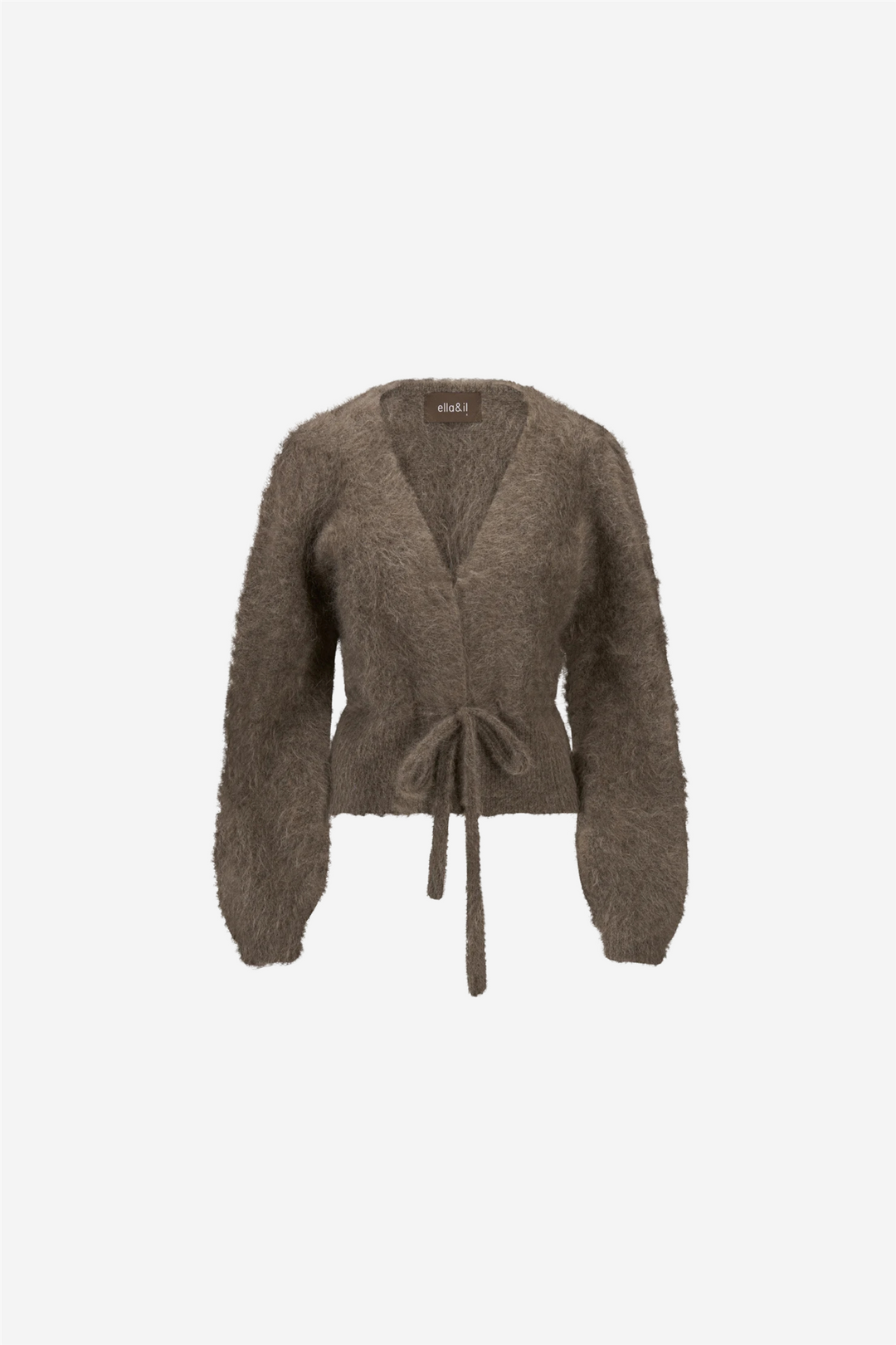 ella&il Genser & Cardigan Malin Chunky Cardigan Brown