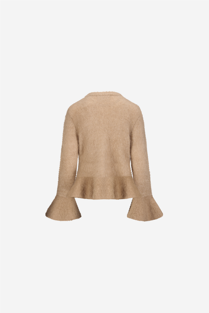 ella&il Genser & Cardigan Maren Chunky Cardigan Hazel Beige