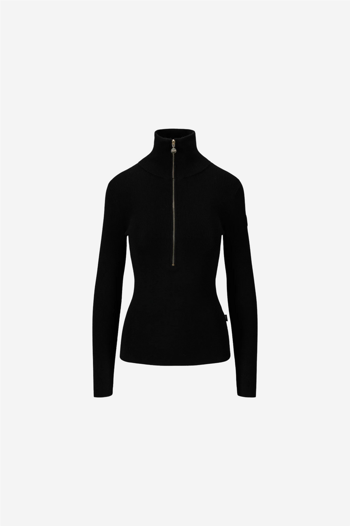 ella&il Genser & Cardigan Mina merino sweater Black