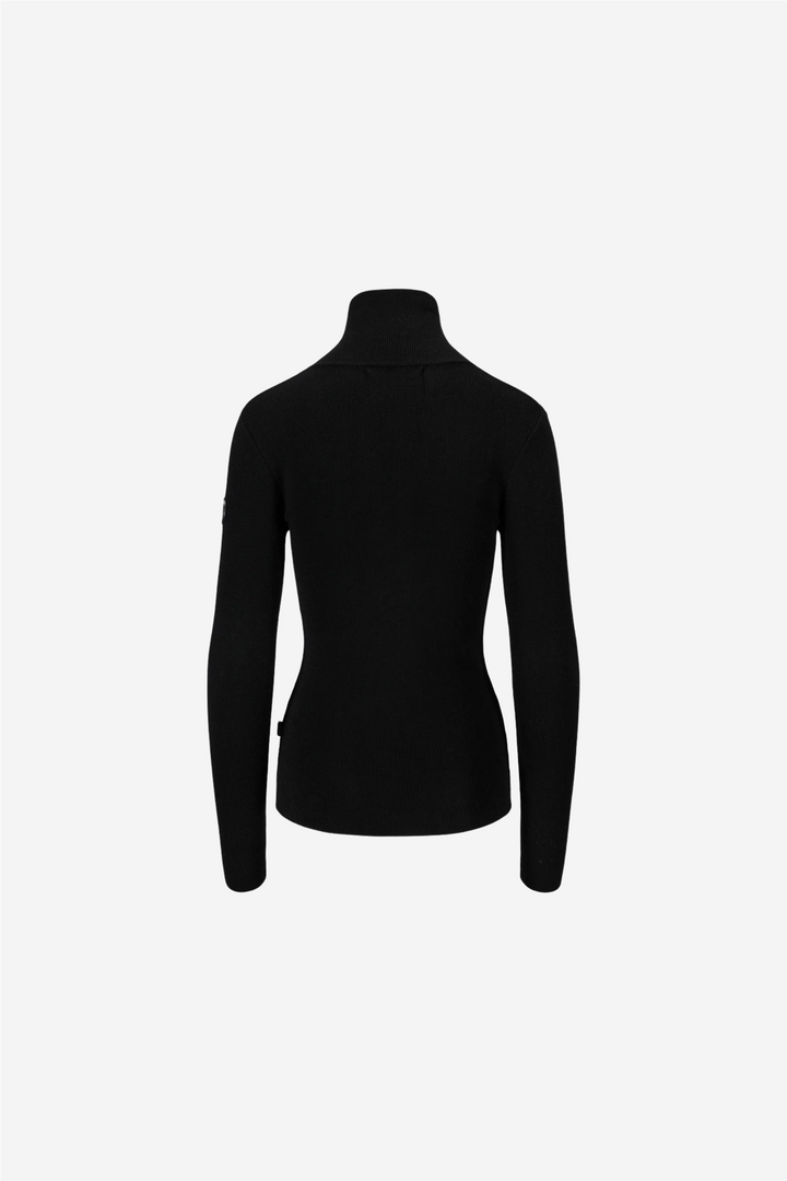 ella&il Genser & Cardigan Mina merino sweater Black