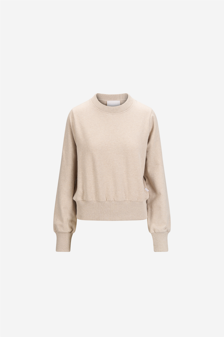 ella&il Genser & Cardigan Minny Sweater Beige Melange