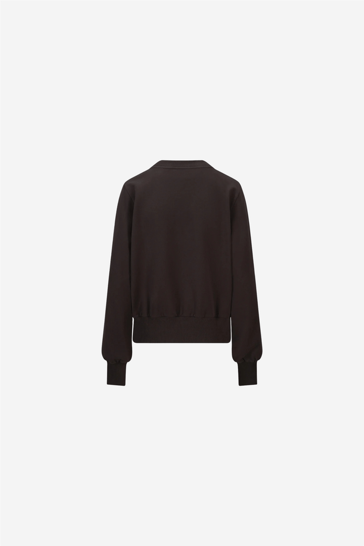 ella&il Genser & Cardigan Minny Sweater Vitalité Dark Brown
