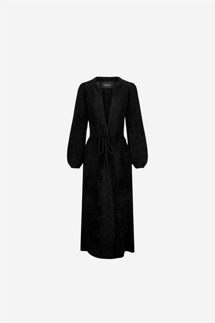 ella&il Genser & Cardigan Olivia Chunky Cardigan Black