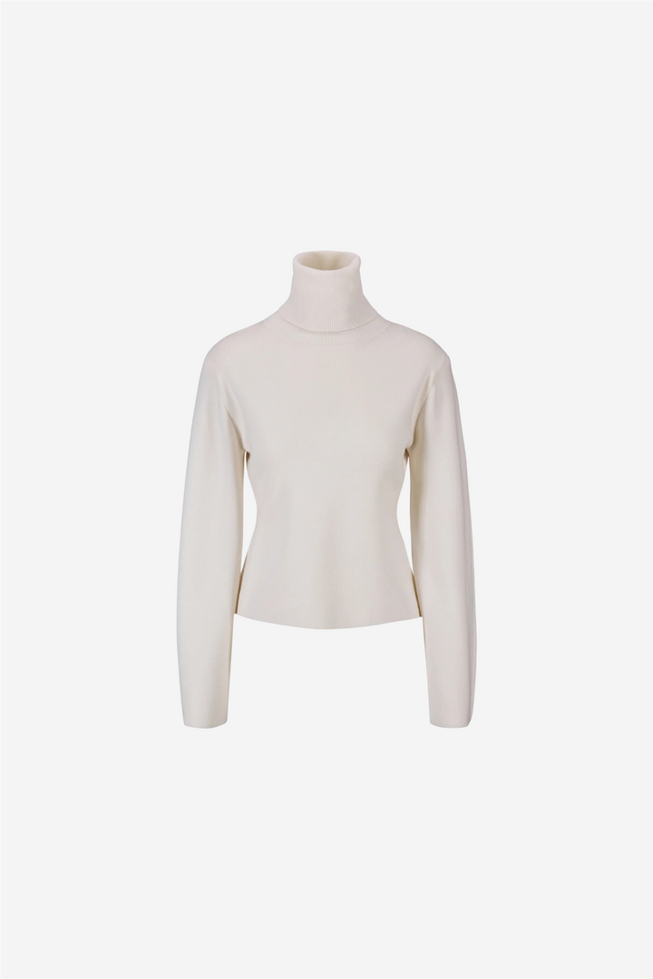 ella&il Genser & Cardigan Poneh Merino Sweater White