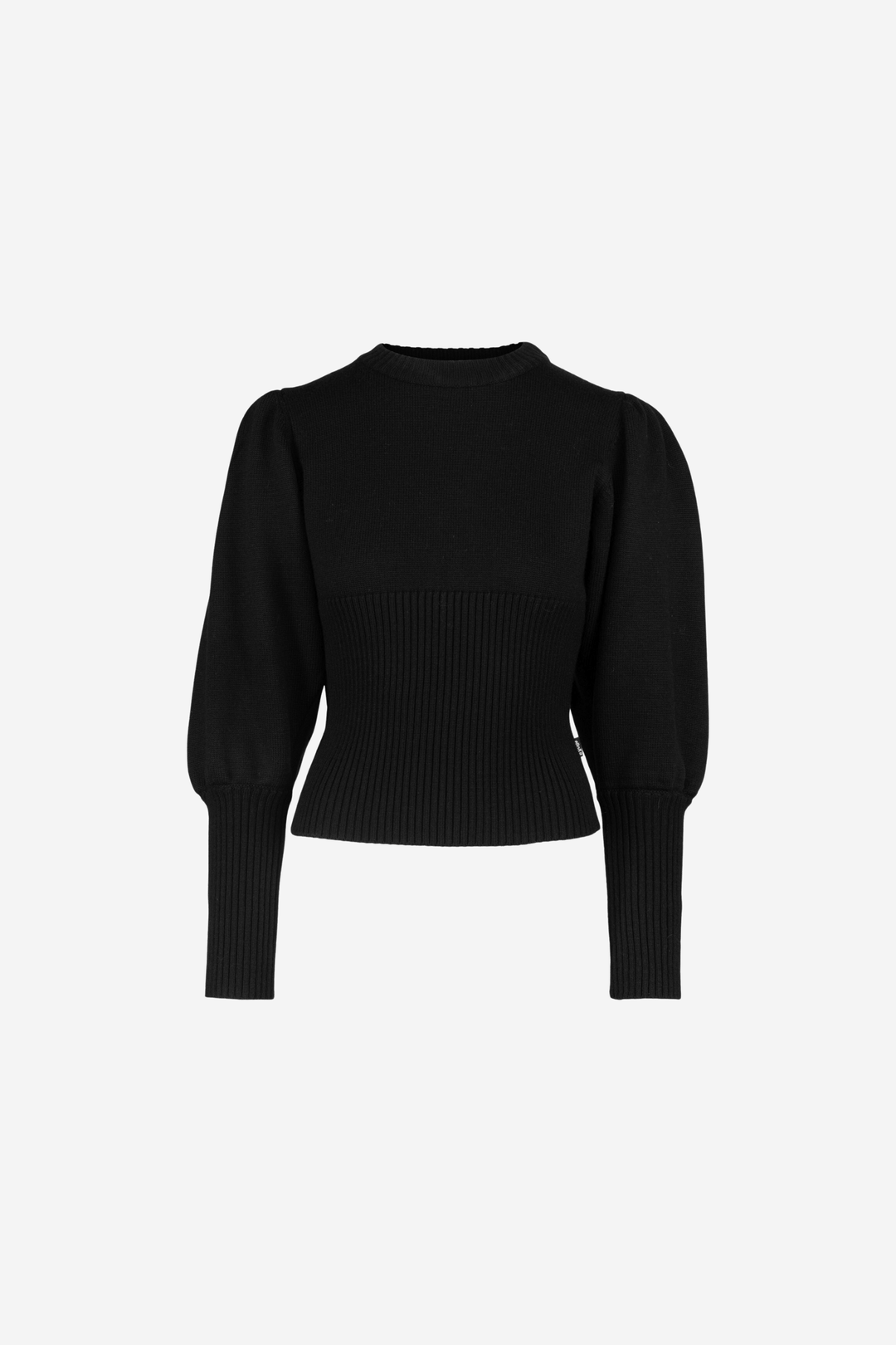 ella&il Genser & Cardigan Sasha Merino Sweater Black