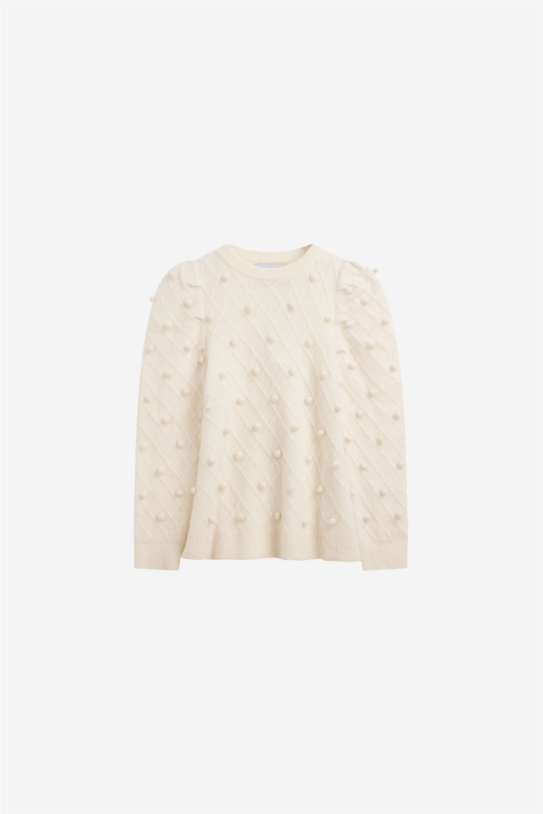 ella&il Genser & Cardigan Teoline Alpaca Sweater Ivory