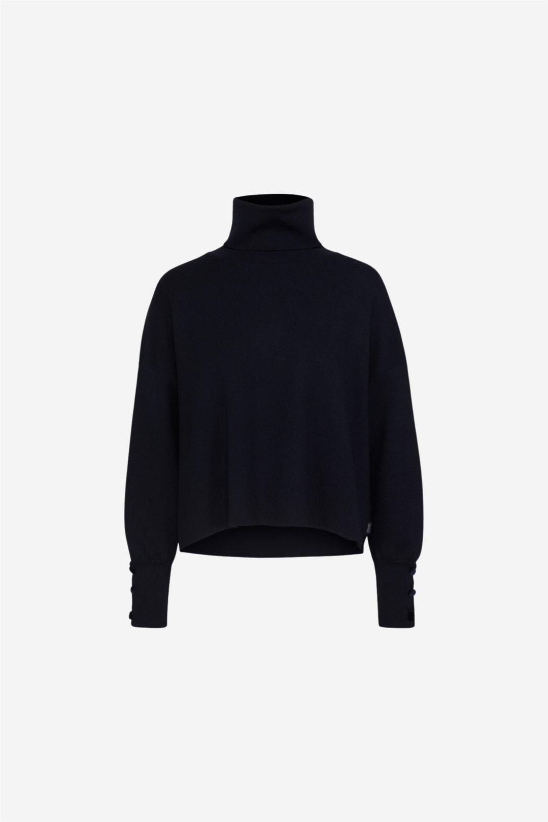 Ella & il Genser & Cardigan Tyra Merino Sweater Black