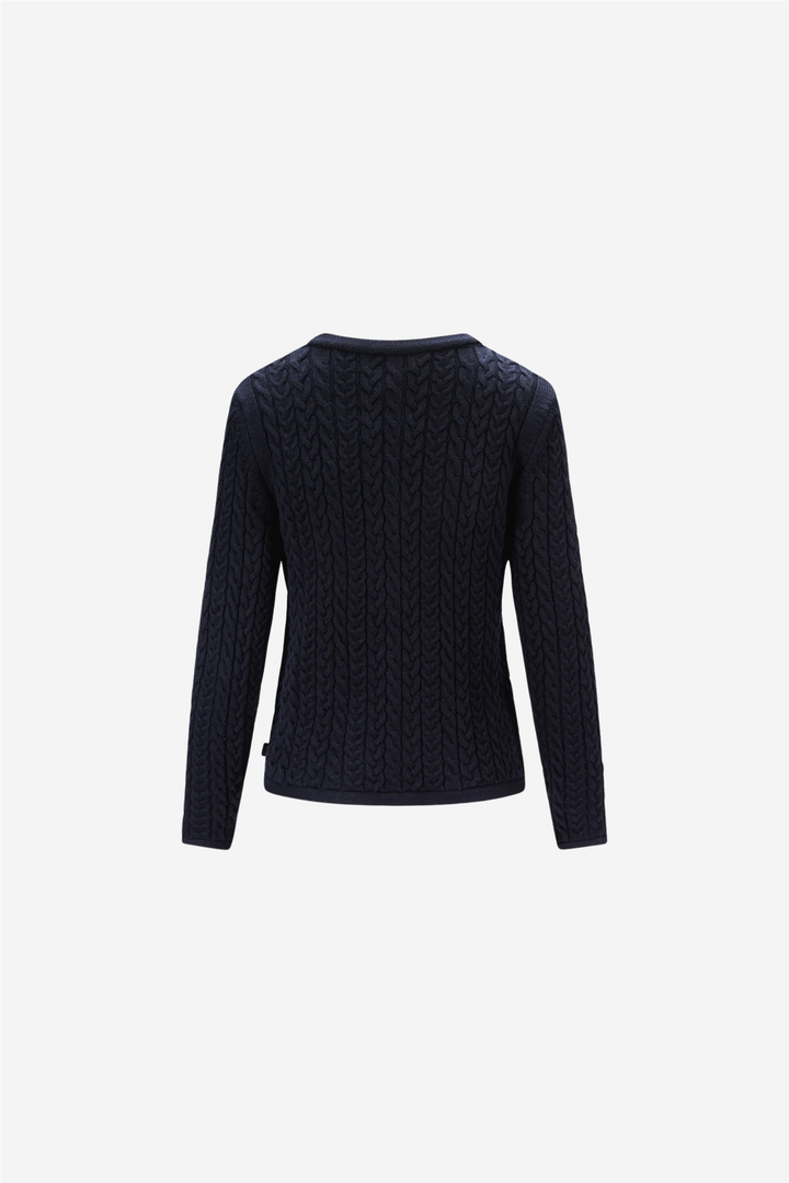 ella&il Genser & Cardigan Ulla Cotton Jacket Navy