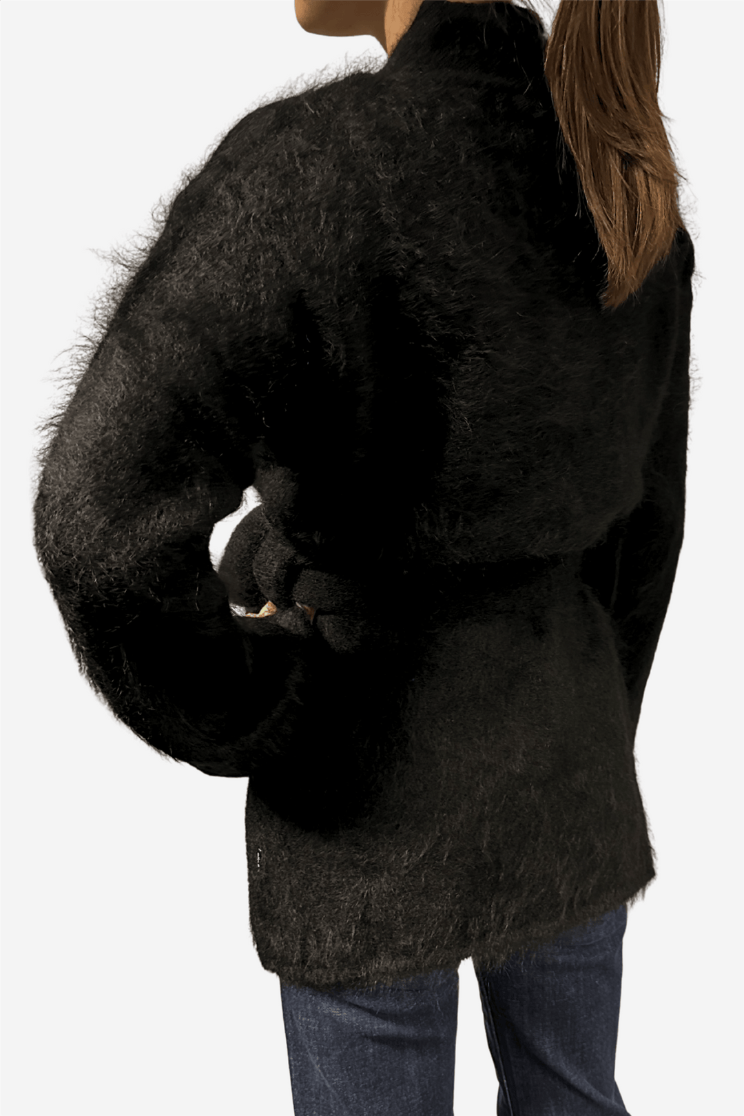 ella&il Genser & Cardigan Vera Chunky Cardigan Black