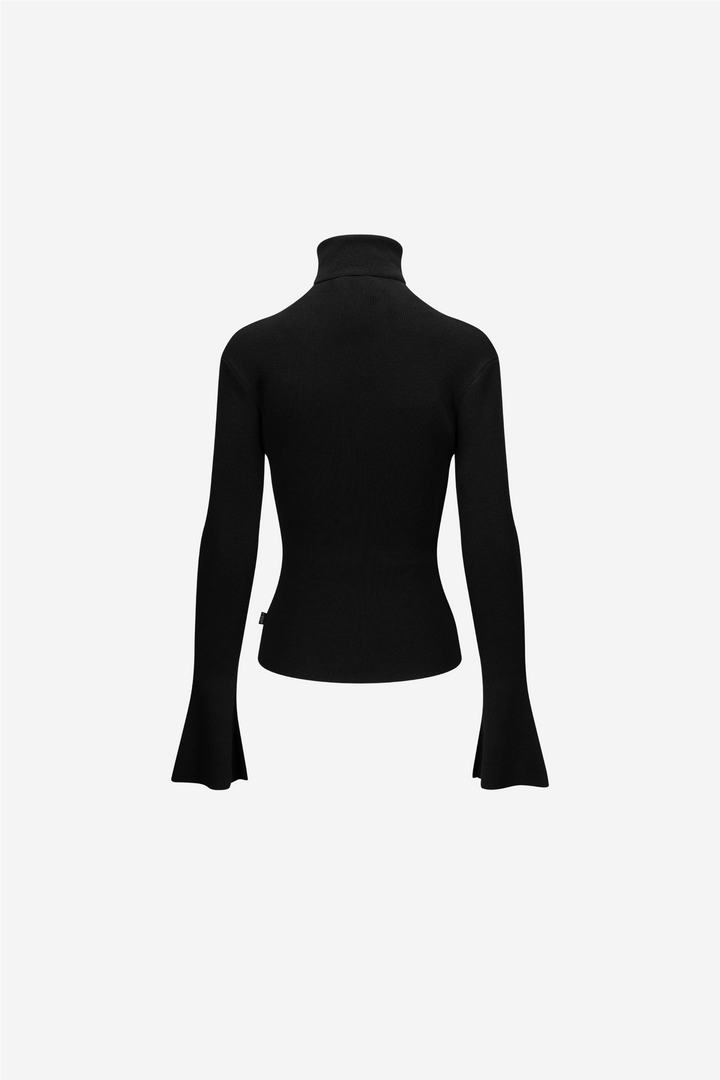 ella&amp;il Genser &amp; Cardigan Vilje Merino Sweater Black