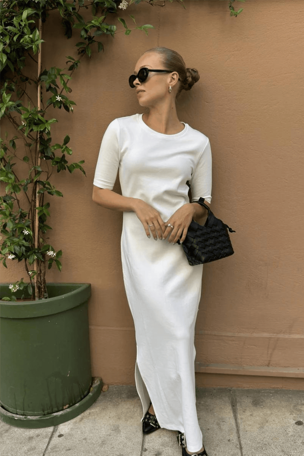 Ella & il Kjoler & jumpsuits Karma Dress White
