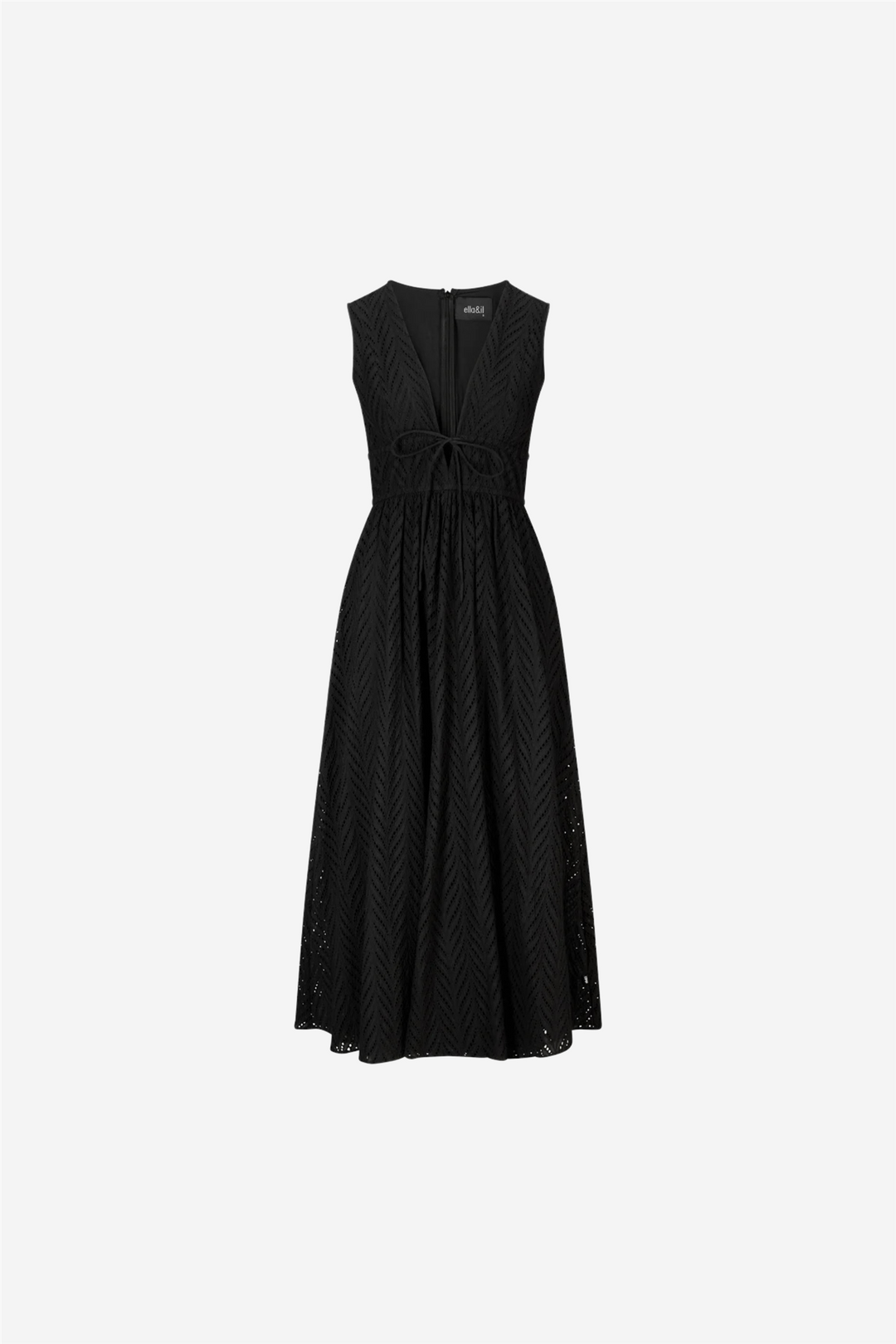 ella&il Kjoler & jumpsuits Kathy Herringbone Dress Black