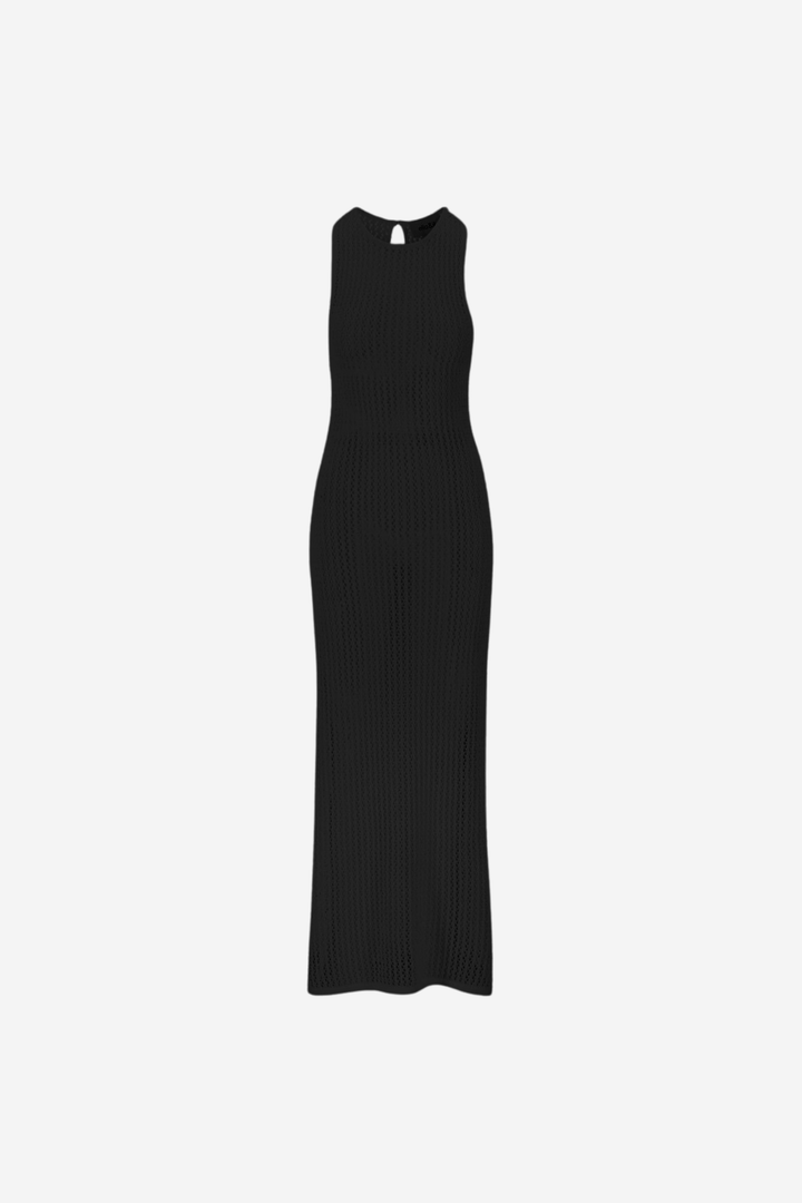 ella&il Kjoler & jumpsuits Lisindy Crochet Dress Black