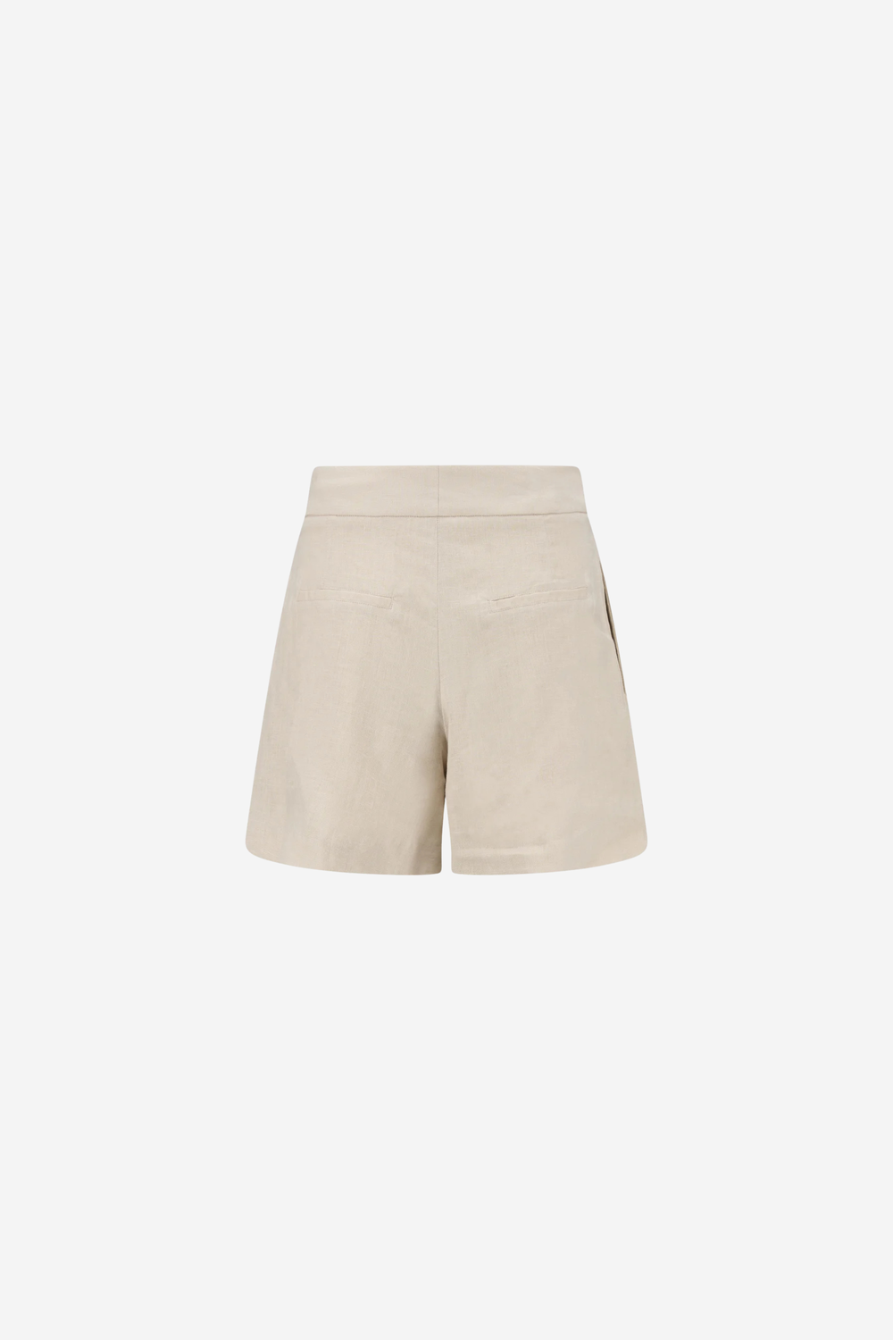 ella&il Shorts Freya Solid Linen Shorts Beige Melange