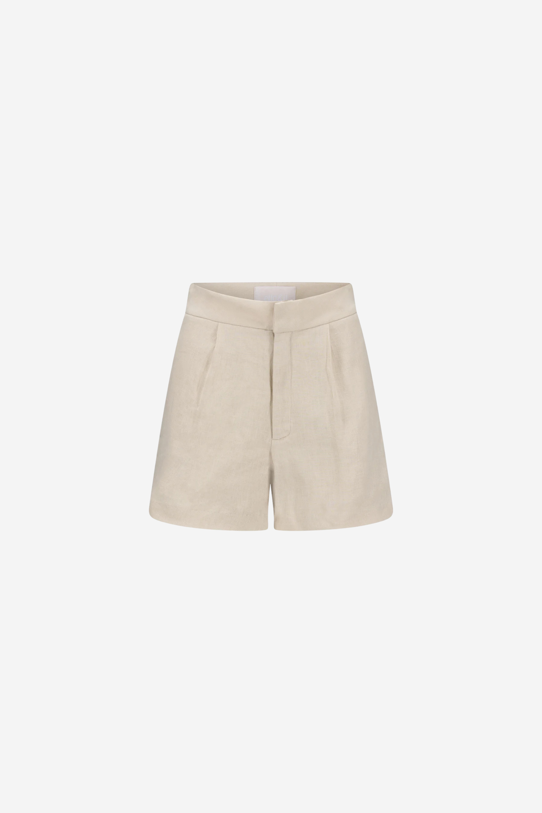 ella&il Shorts Freya Solid Linen Shorts Beige Melange